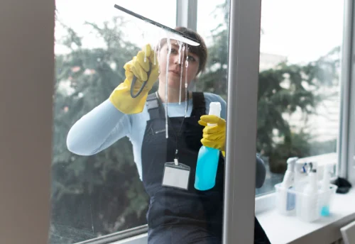 Nettoyage de vitres intérieures et extérieures au Châtelet-sur-Meuse